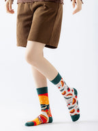 Mismatched Food Pair Socks