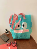 Jelly Blue Transparent Tote Bag
