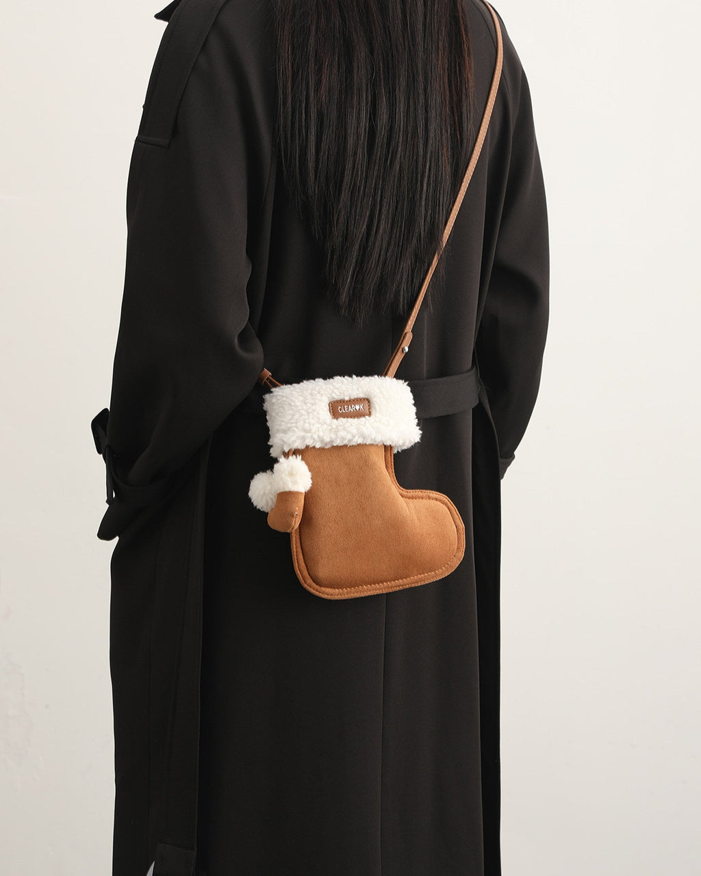 Cozy Boot Mini Crossbody Bag
