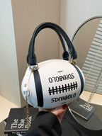 Rugby Ball Crossbody Bag