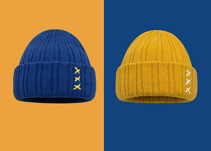 Minimalist XXX Knit Beanie