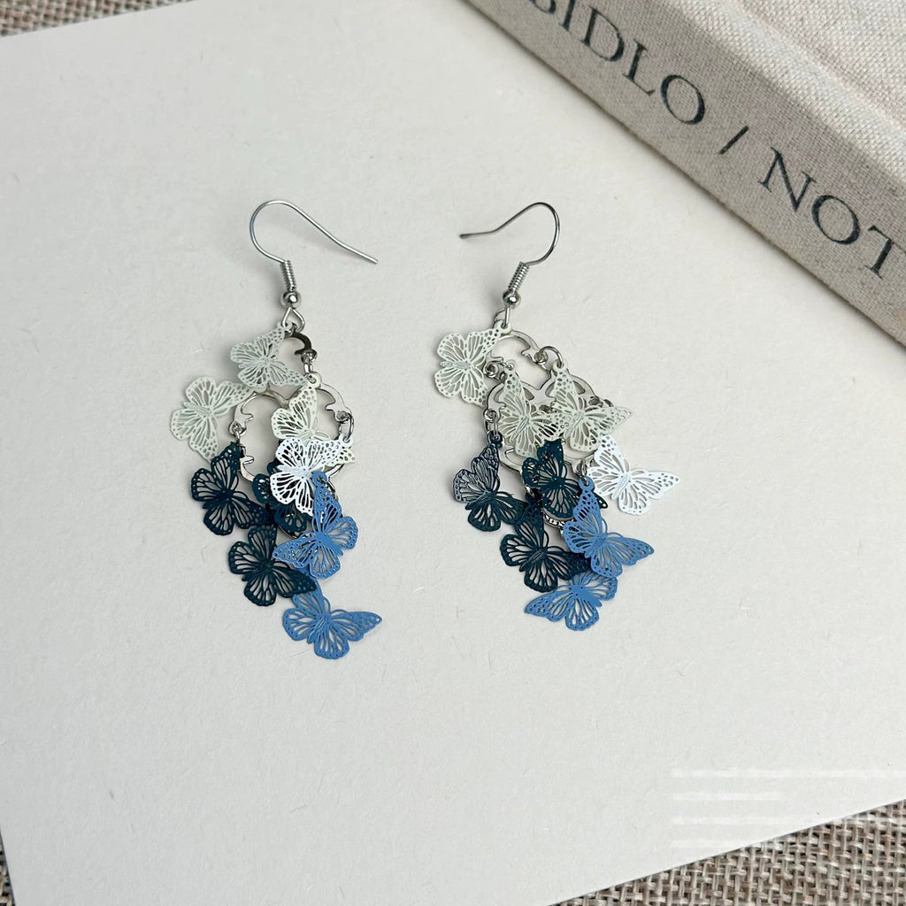 Hollow Butterfly Earrings