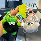 Plush Soot Ball Keychain