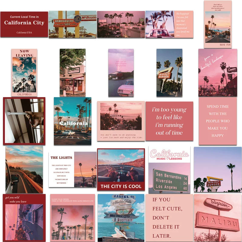 California Dream Sticker Pack