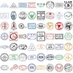 Vintage Postmark Sticker Pack