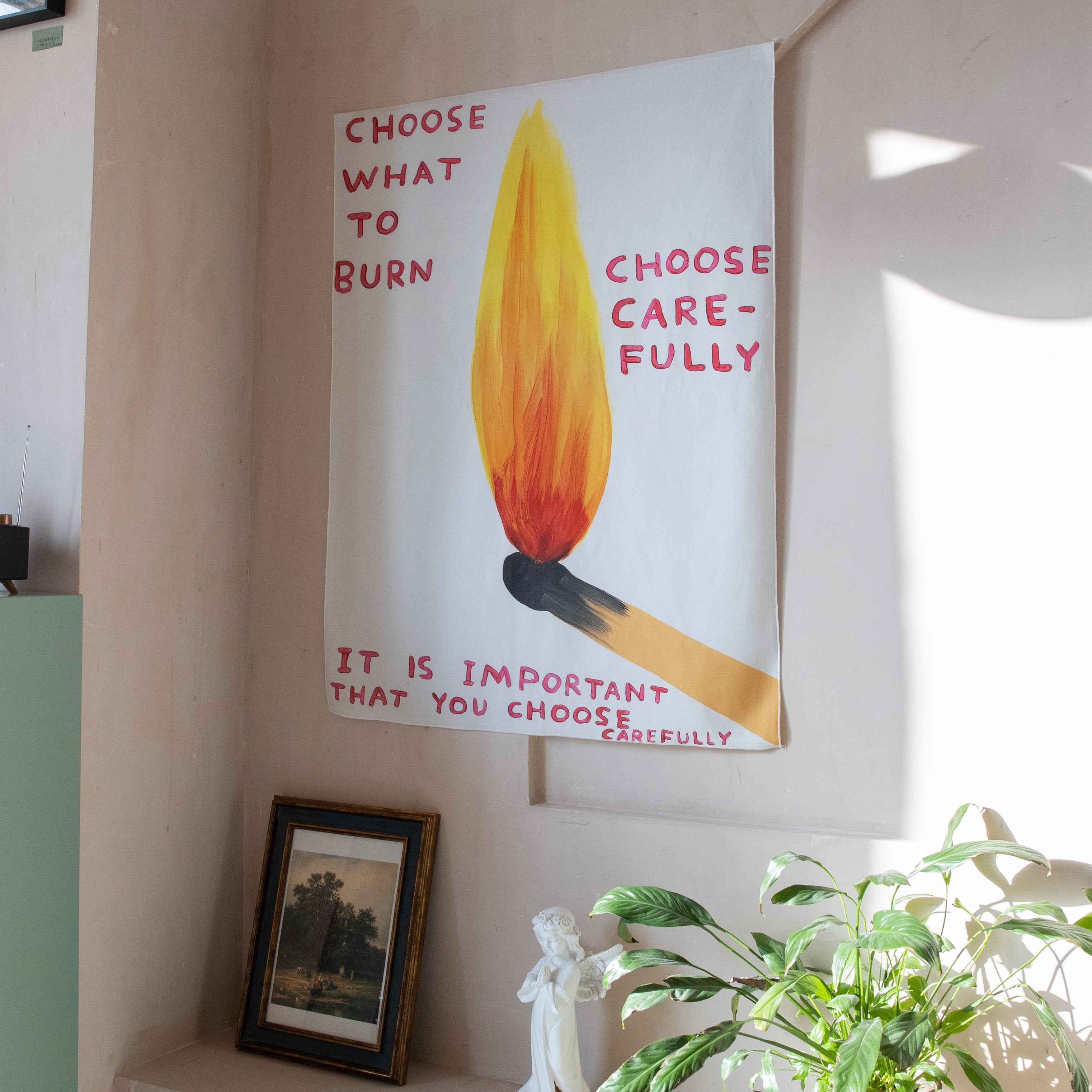 Mood Of Orange Tapestry