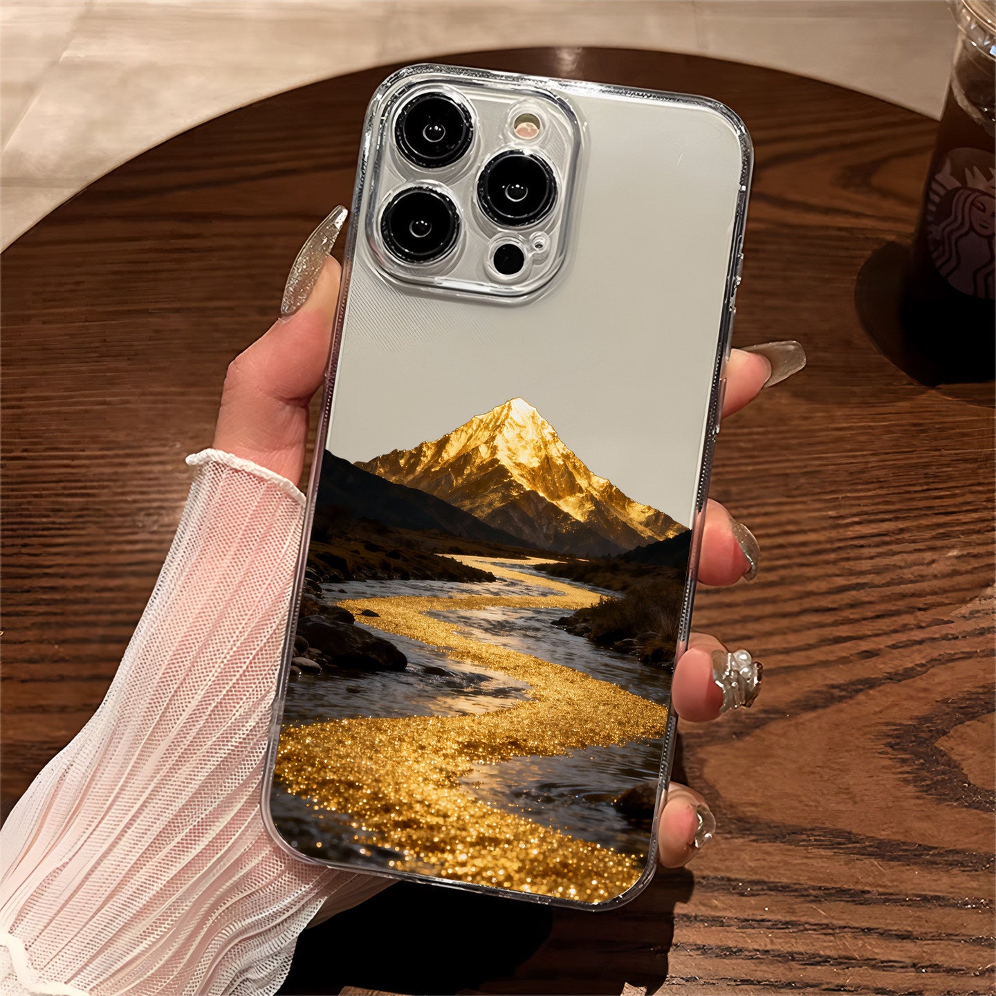 Golden Mountain Phone Case