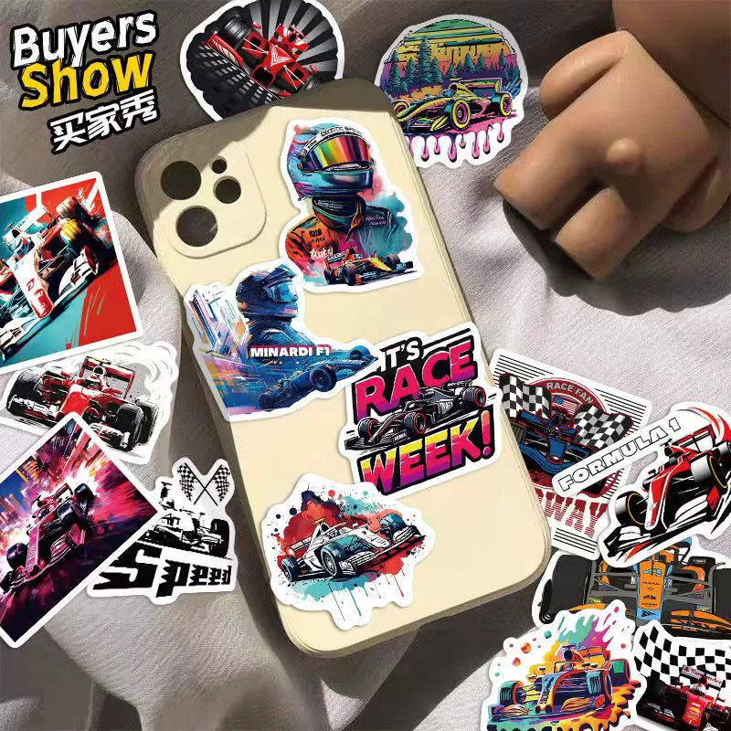 F1 Racing Stickers Pack