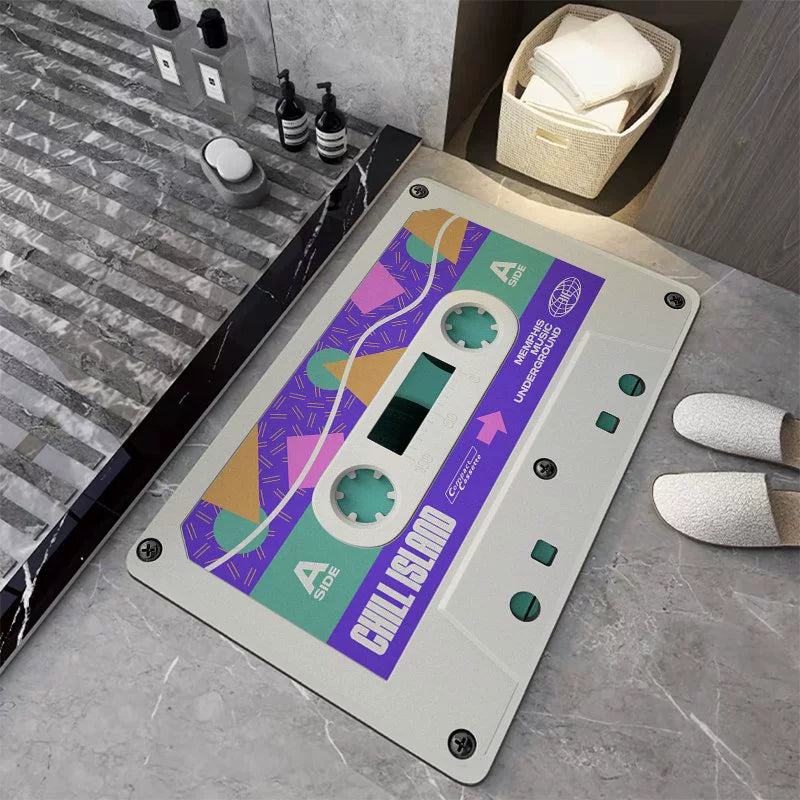 Retro Cassette Floor Mat