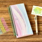 A6 Colorful Spiral Bound Thick Journal