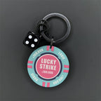Poker Chip Keychain