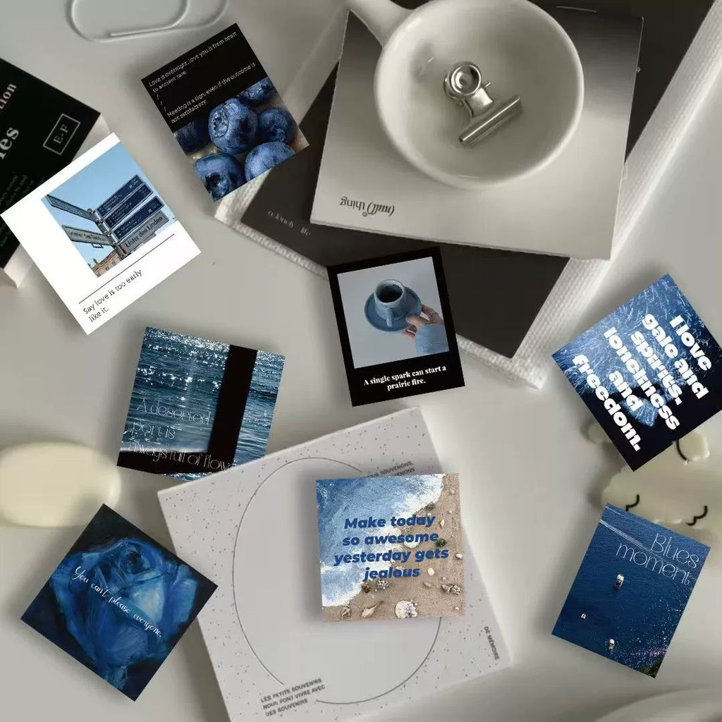 Blue Aesthetic Sticker Pack