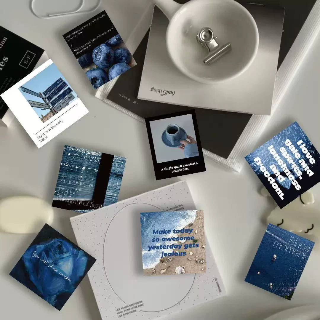 Blue Aesthetic Sticker Pack