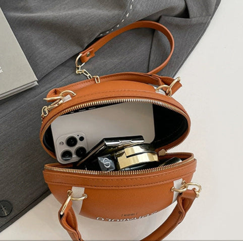 Rugby Ball Crossbody Bag
