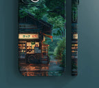 Japanese Rainy Street Phone Case