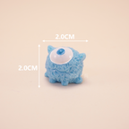 Hairy Monster Mini Figurine Set