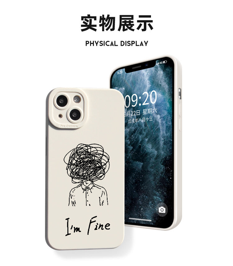 I'm Fine Phone Case