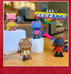 Eyepatch Bear Keychain