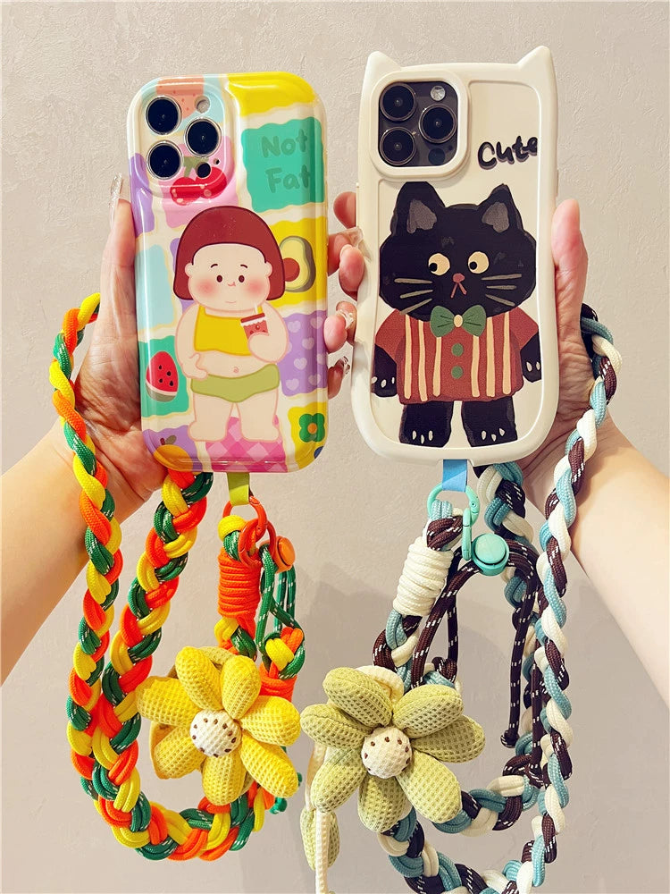 Bohemian Beach Phone Lanyard