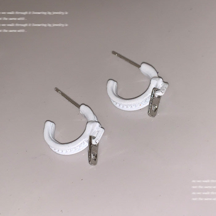 Funny Mini File Earrings