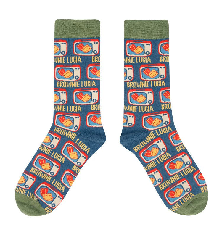 Retro Comic Book Socks