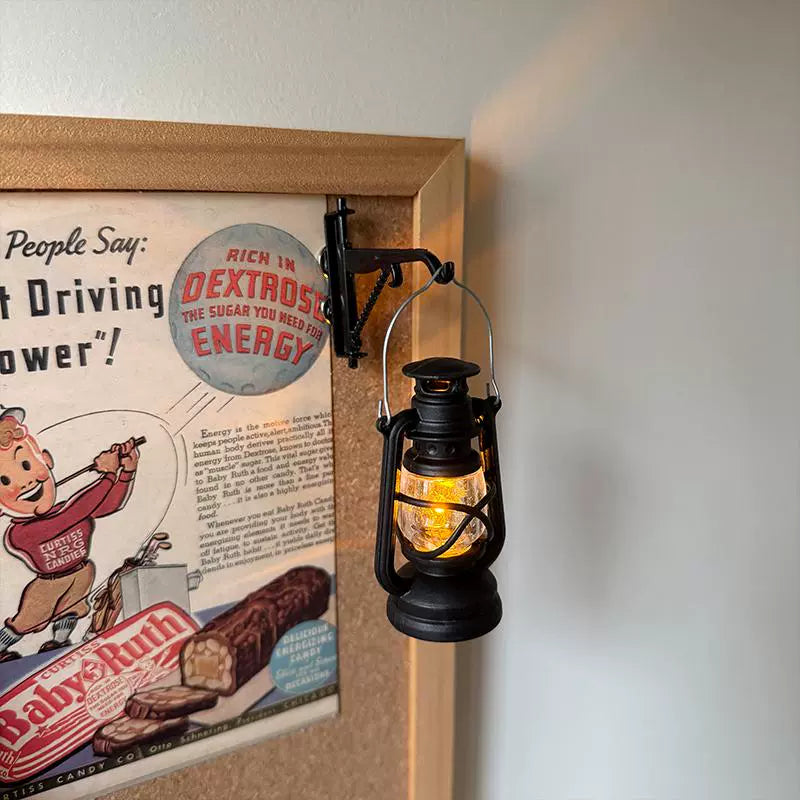 Vintage Oil Lamp Push Pins