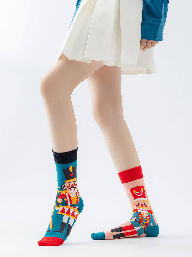 Mismatched Food Pair Socks