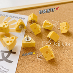 Cheese Wedge Push Pins Set