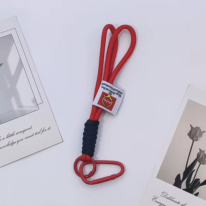 Handwoven Macaron Keychain