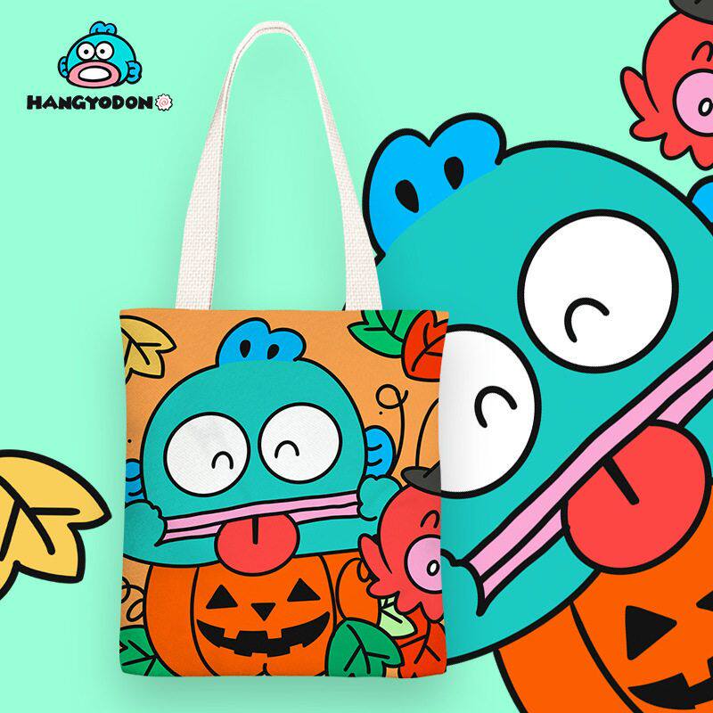 Ugly Cute Fish Canvas Bag