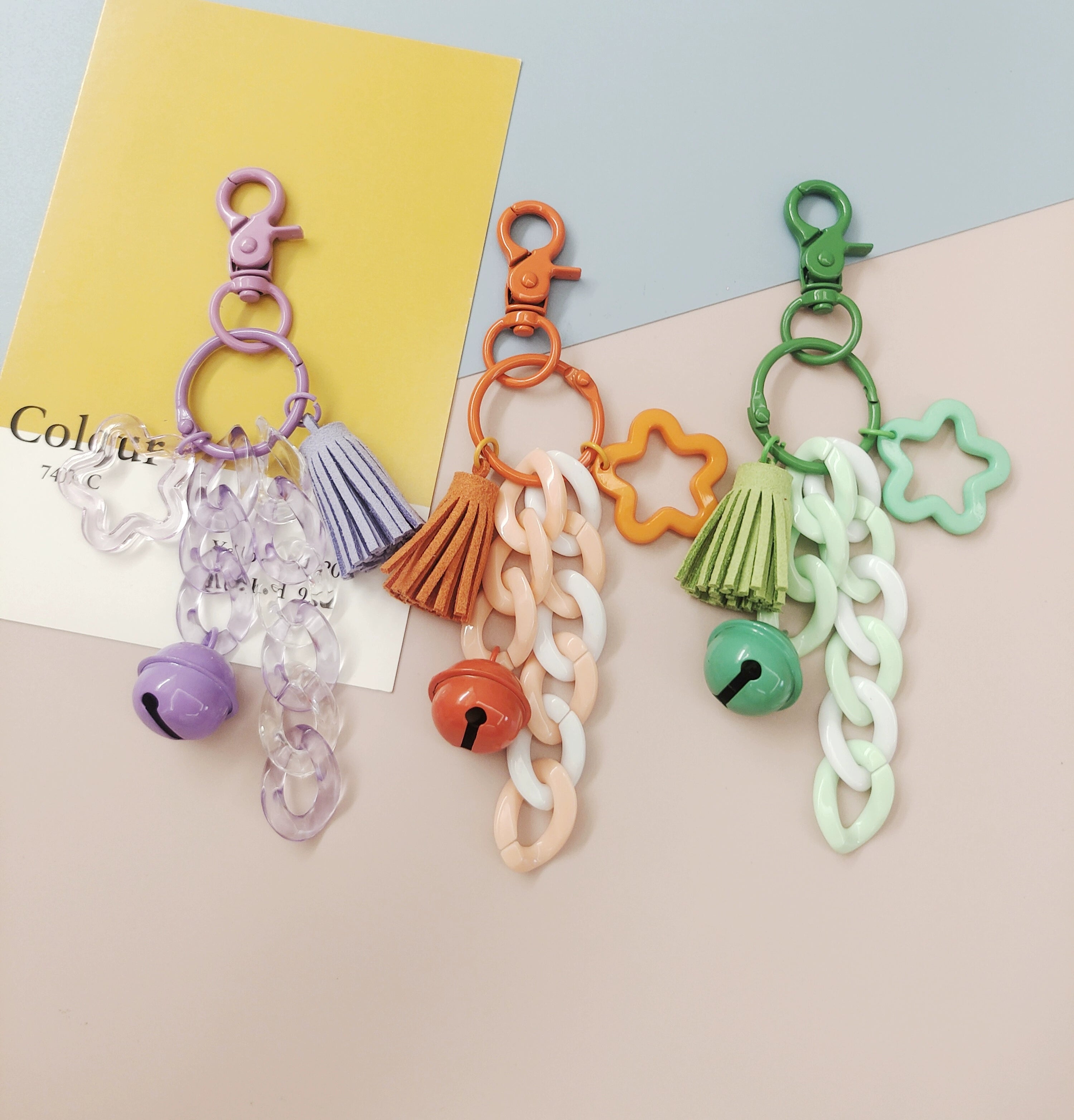 Bohemian Tassel Keychain