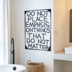 Inspirational Saying Wall Tapestry