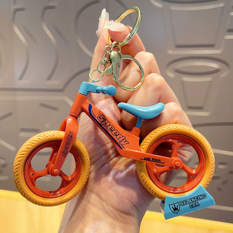 Movable Bicycle Keychain