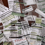 Daily Life Journal Stickers Set