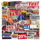 Vintage Ephemera Sticker Collection