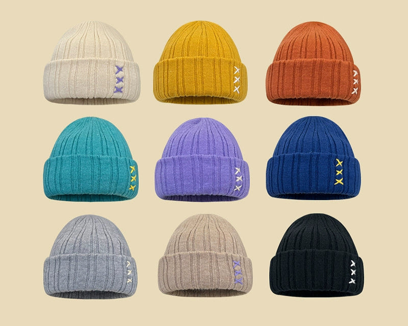 Minimalist XXX Knit Beanie