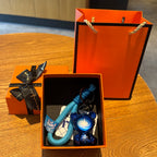 Galaxy Space Bear Keychain