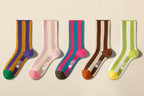 Vibrant Fashion Striped Socks