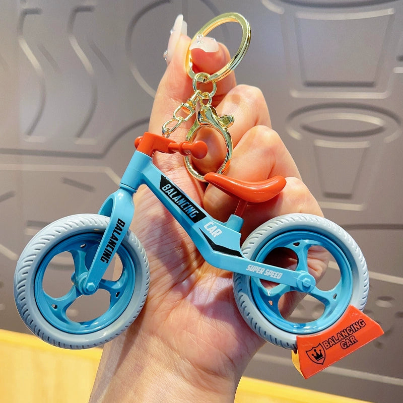 Movable Bicycle Keychain