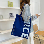 Large Capacity Canvas Casual Tote Bag