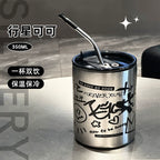 Graffiti Straw Tumbler