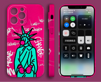 Cartoon Statue of Liberty Phone Case