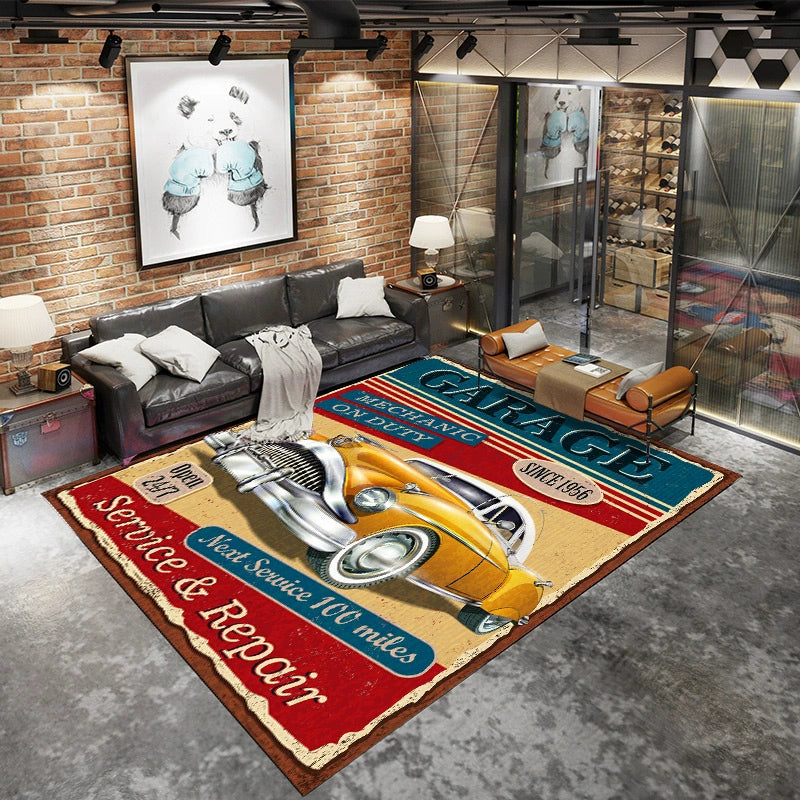 American Retro Style Rug