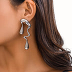 Minimalist Tear Drop Earrings