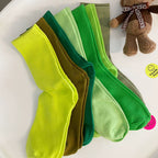 Neon Color Ankle Socks