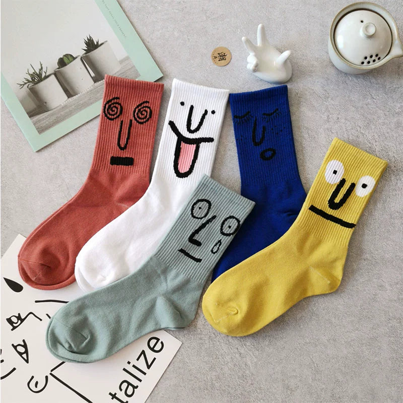 Minimalist Emoji Ankle Socks