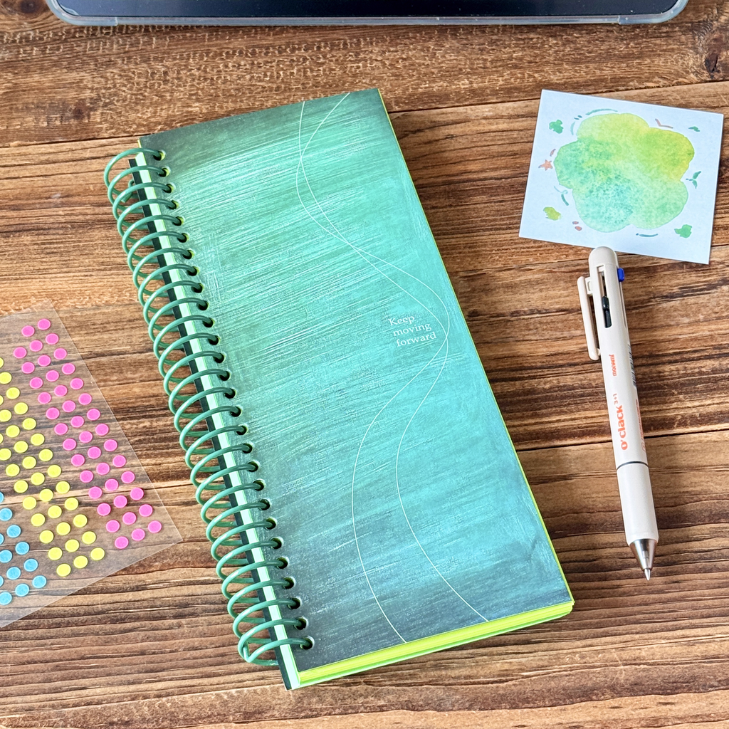 A6 Colorful Spiral Bound Thick Journal