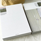 Ins Style British Landscape Tearable Writing Pad