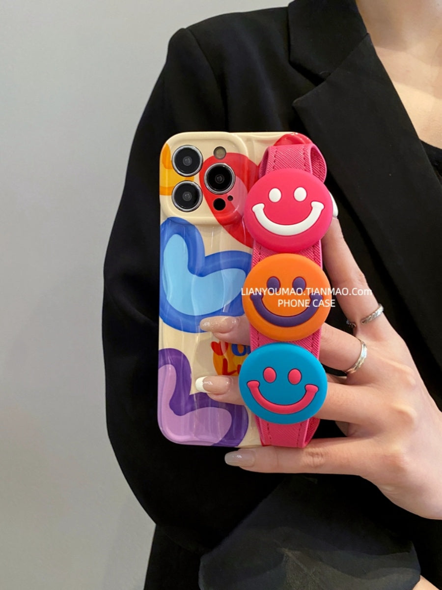 Smiley Graffiti Phone Case