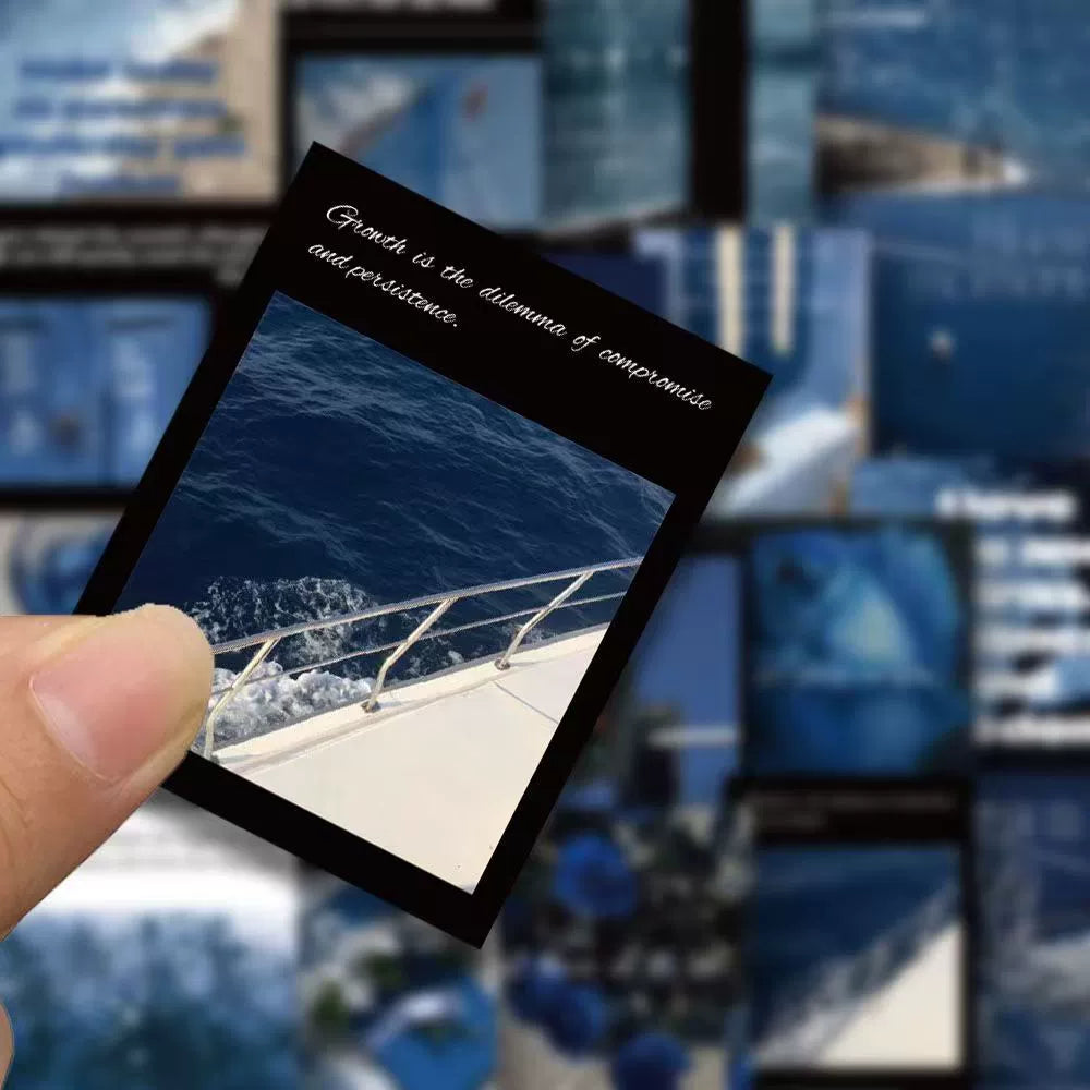 Blue Aesthetic Sticker Pack